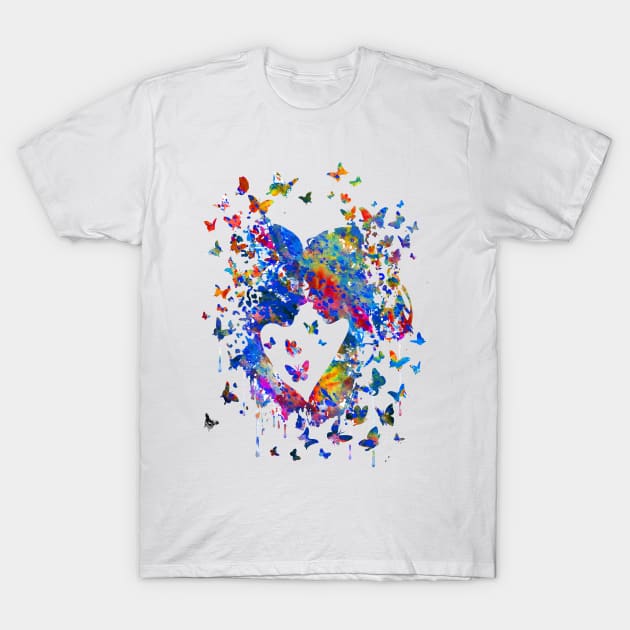 Couple in love T-Shirt by RosaliArt